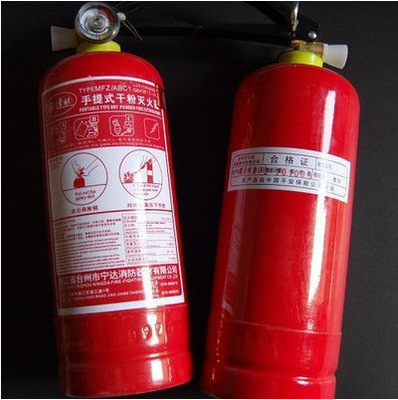家用車用干粉滅火器 手提式1KG車載滅火器 4S店保險禮品滅火劑