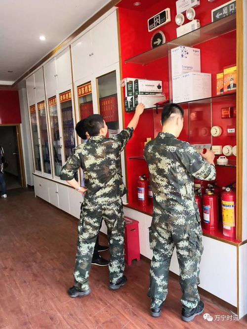 萬寧突擊檢查市場上銷售的消防器材產品